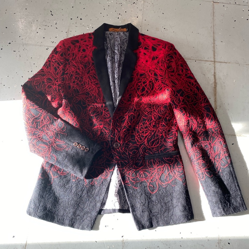 Gorgeous cotton blazer/jacket with embroidery
